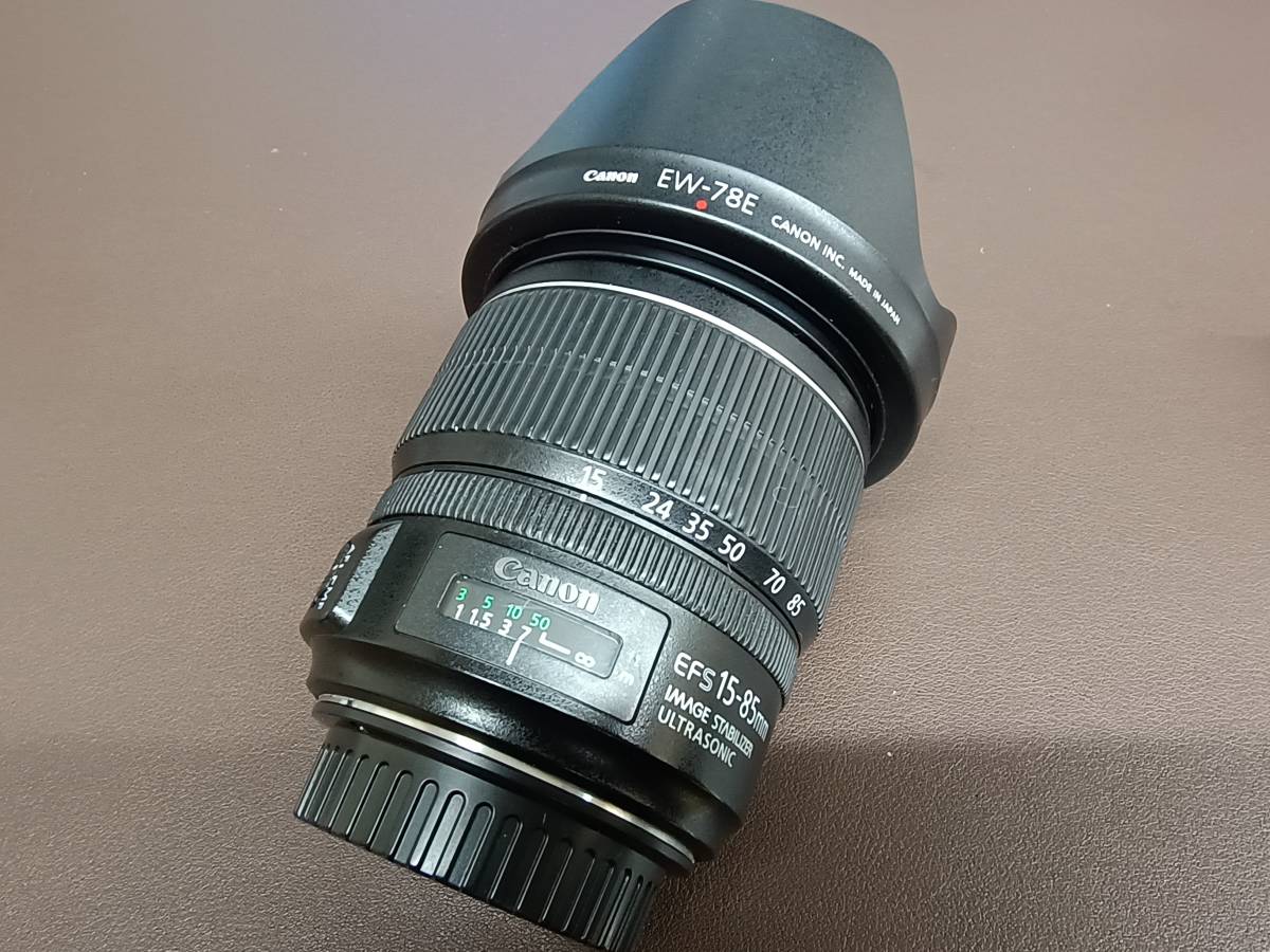 Canon EF-S15-85mm F3.5-5.6 IS USM APS-C対応　広角ズームレンズ　実用品_画像5