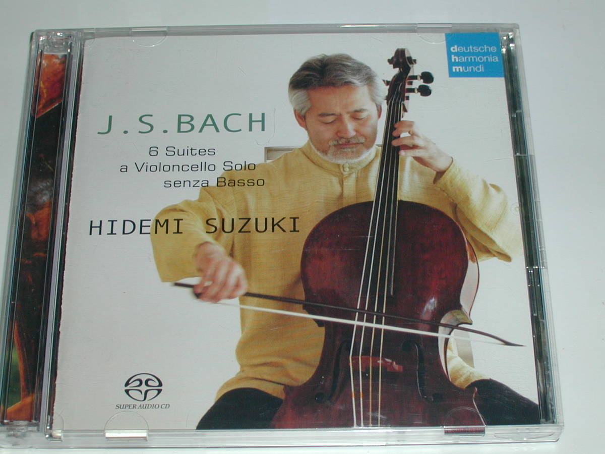 SACDハイブリッド盤（2枚組）バッハ：無伴奏チェロ組曲全曲／鈴木秀美(2004録音)_画像1