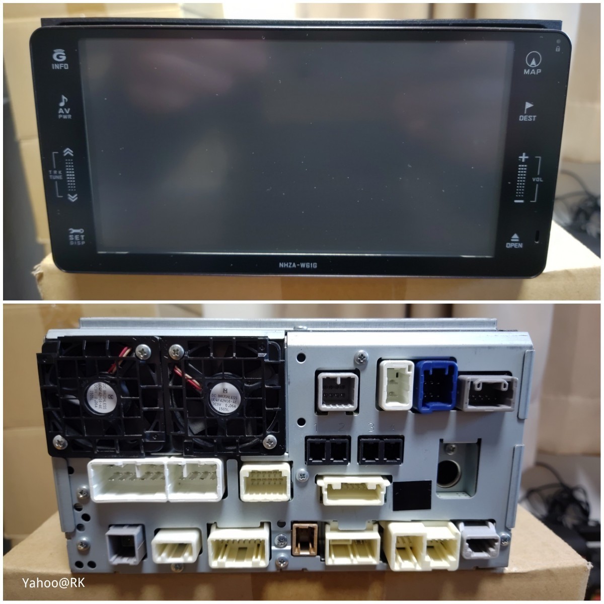 トヨタ純正 HDDナビ 型式 NHZA-W61G DVD再生 テレビ フルセグ SD トヨタ純正 HDDナビ 型式 NHZA-W61G DVD再生 テレビ フルセグ SD