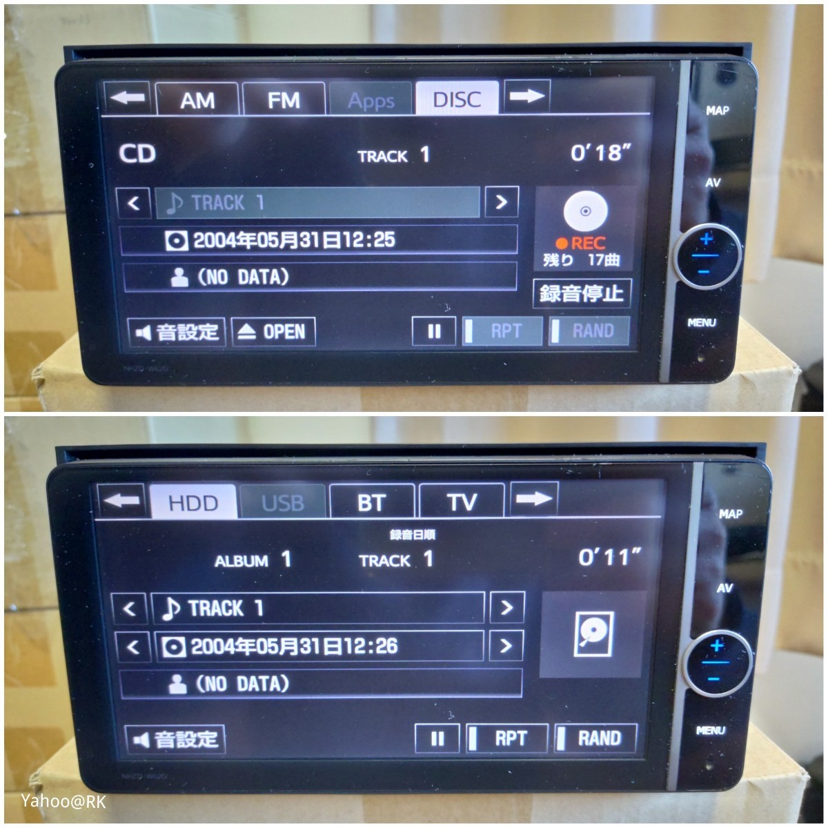 トヨタ純正ナビ 型式 NHZD-W62G DVD再生 テレビ フルセグ SD トヨタ純正ナビ 型式 NHZD-W62G DVD再生 テレビ フルセグ SD