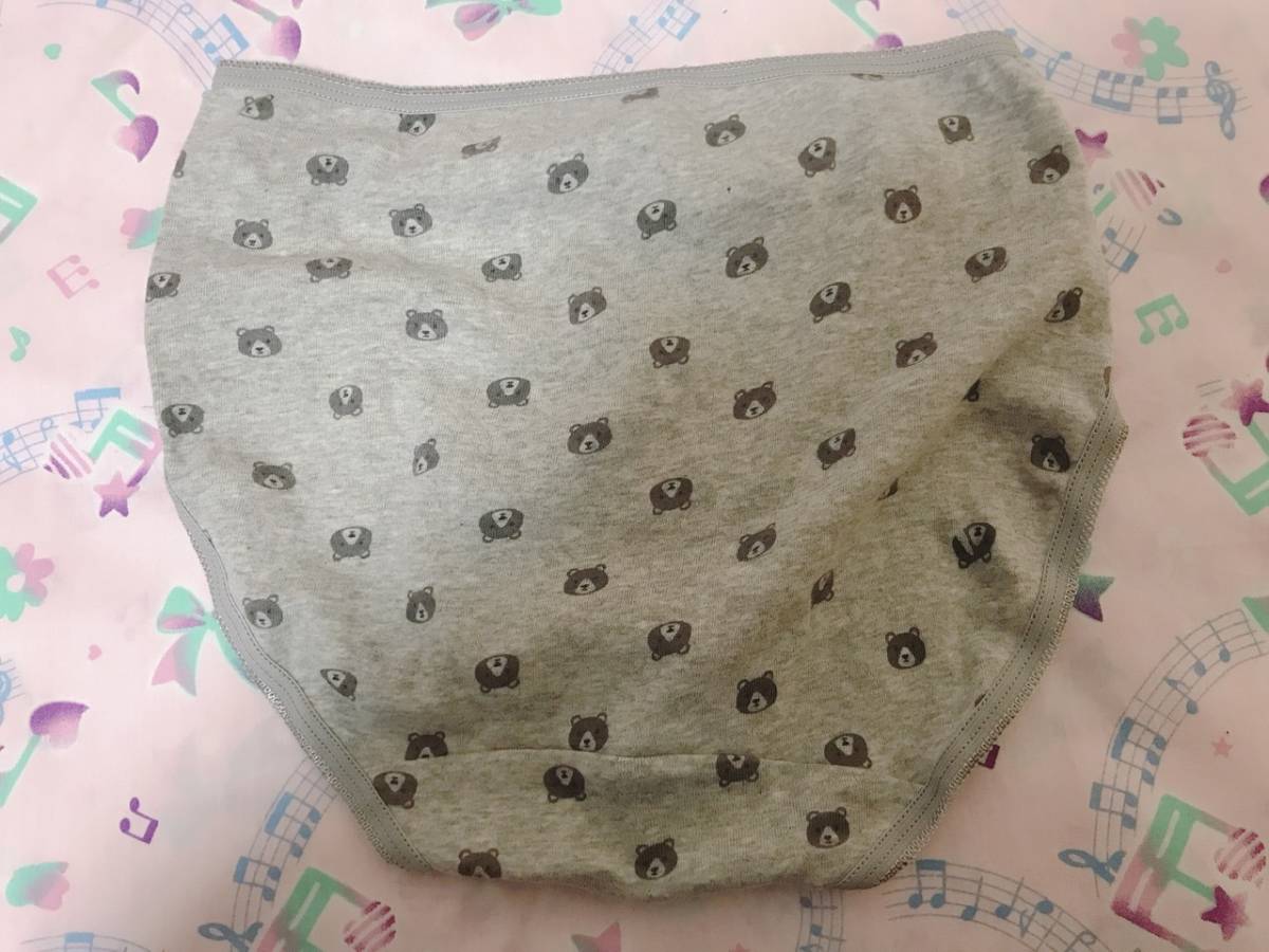 ☆新品☆ジュニア用☆かわいいくまがいっぱい綿ショーツ♪_画像2