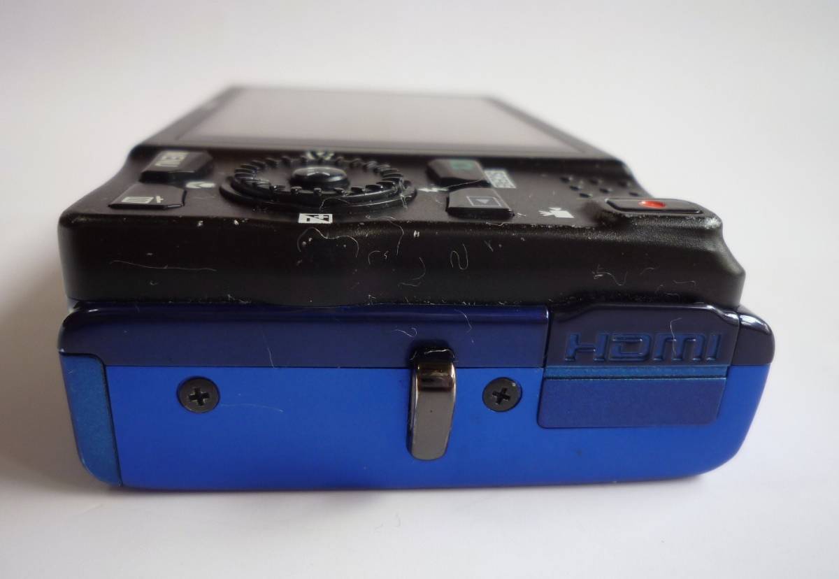 ジャンク　Ｎｉｋｏｎ　ニコン　COOLPIX S6200 デジタルカメラ　デジカメ 青　ブルー　コンパクト　部品取りに_画像6