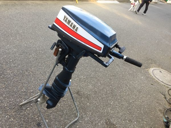 5610円 YAMAHA 船外機 9A 中古 +固定台付 千葉 - 10馬力未満 5610円 YAMAHA 船外機 9A 中古 +固定台付 千葉 - 10馬力未満