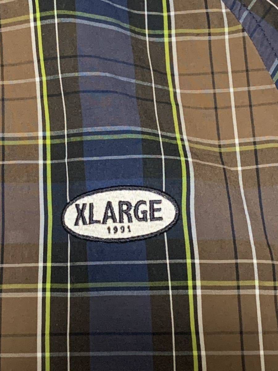 XLARGE◯エクストララージ◯リバーシブルパーカー◯フーディアウター XLサイズ 中古_画像9