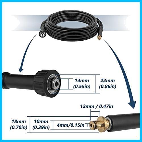 ★今だけ★★10m★ m） 古いモデルM22（14 ケルヒャー高圧洗浄機ホース（10 mm）-アクセサリー DERASL ケルヒャーK2適用_画像3