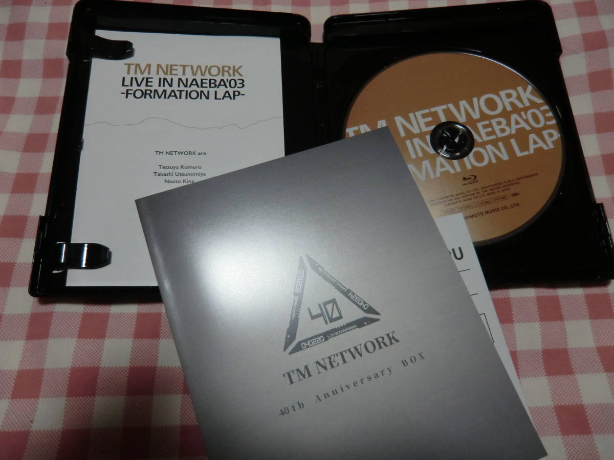 TM NETWORK 40th Anniversary BOX ( 初回仕様限定盤 ) ( Blu-ray+2CD ) _画像3