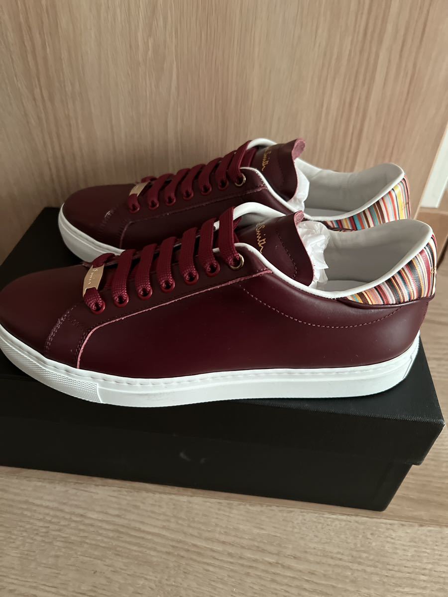 新品　Paul Smith ポールスミス　beck レザー　スニーカー　ストラップ　UK6 _画像4