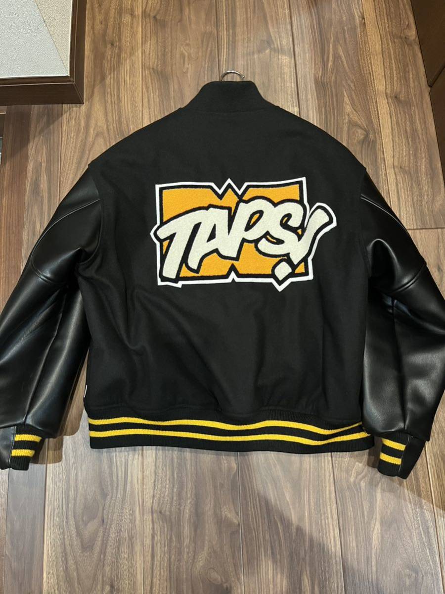 WTAPS VARSITY JACKET Lサイズ　ダブルタップス スタジャン　初売り_画像4