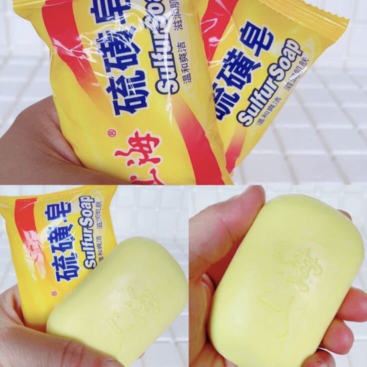 3つセット　上海 硫黄石鹸　薬用石鹸 せっけん_画像5