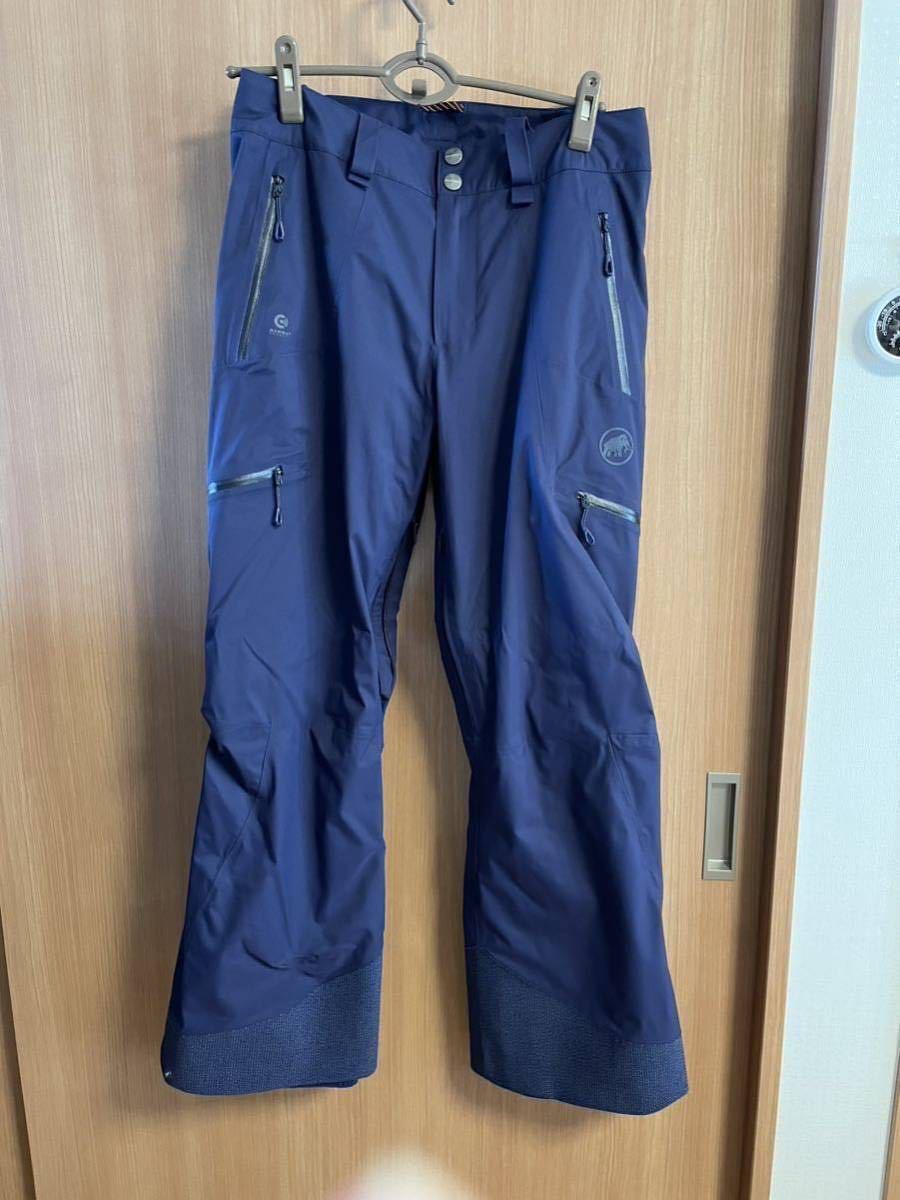 マムート　Mammut Stoney HS jacket &pants 中古　送料込_向かって左、右足下部に補修縫い目あります