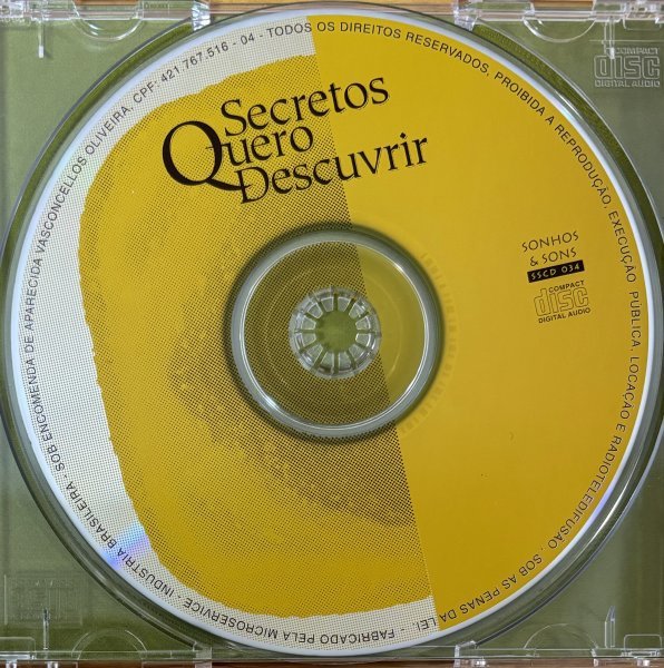 ◎V.A. / Secretos Quero Descuvrir -Antiqua- ( 中世/ルネッサンス/イベリア音楽 )※ブラジル盤CD【SONHOS & SONS / SSCD 034】2000年発売_画像6