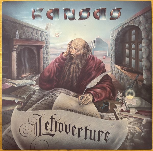 ●KANSAS / Leftoverture ( 4th : 米産Prog/最高傑作/様式美/Carry On Wayward Son/Magnum Opus) ※米盤LP【KIRSHNER PZ 34224】1976年発売_画像1