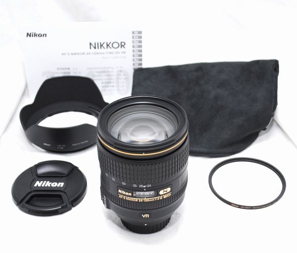 【超美品・純正フード等完備】Nikon ニコン AF-S NIKKOR 24-120mm f/4 G ED VR_画像1