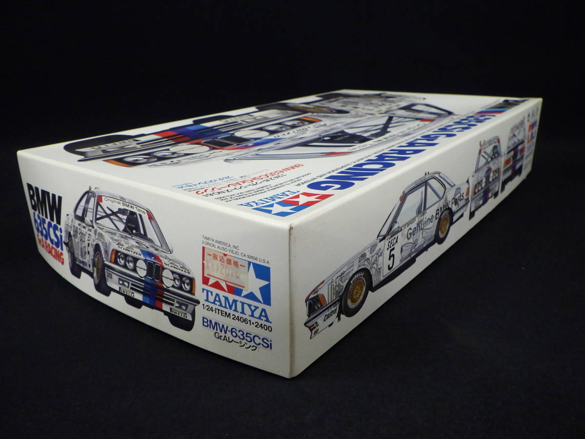 李8838 未組立 保管品 タミヤ 1/24 BMW 635CSi Gr.A グループA レーシング_画像3