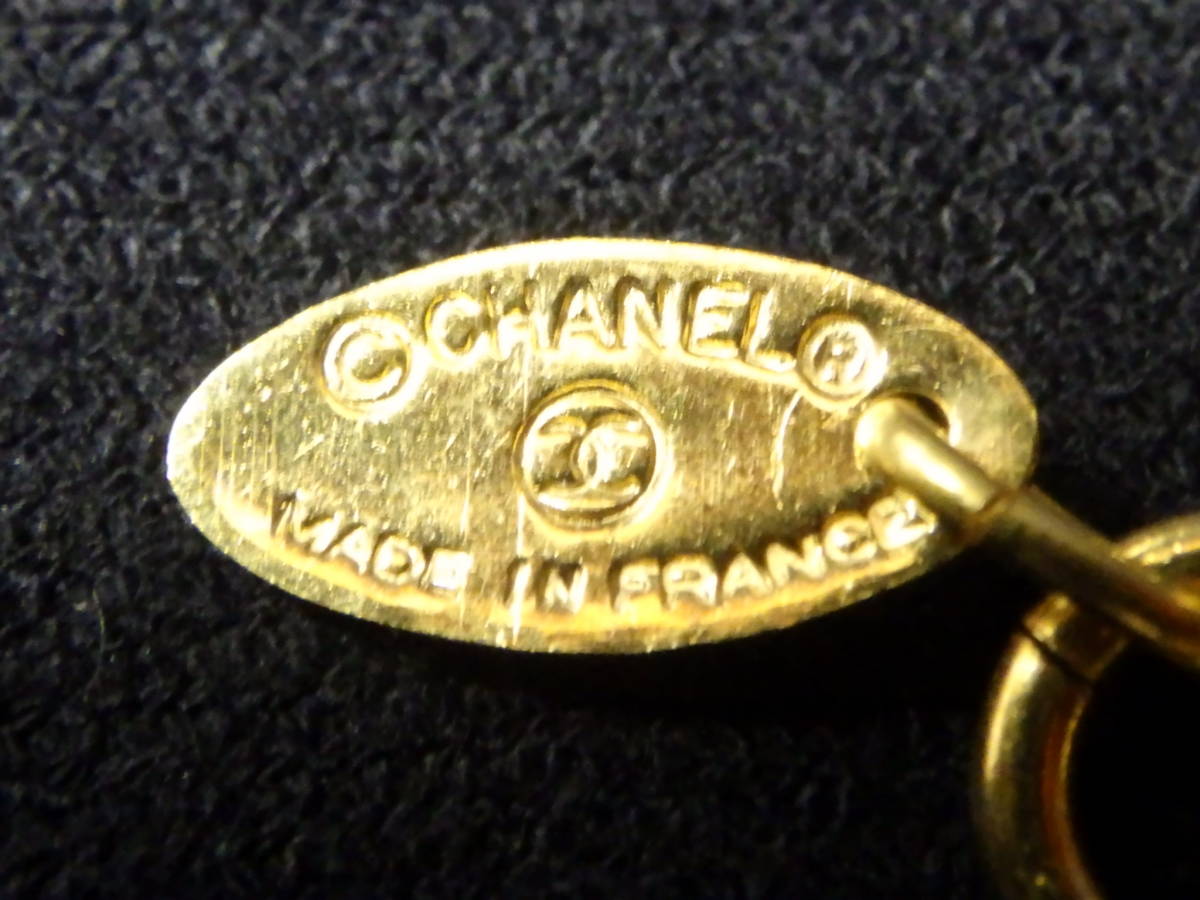 李8940 中古 CHANEL シャネル ココマーク チェーン ネックレス ペンダント ビンテージ オールド _画像4