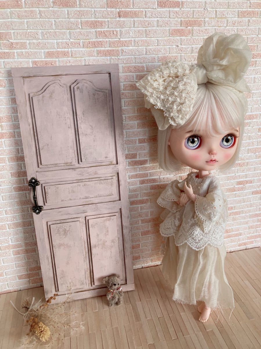 ミニチュア ドールハウス 背景ボード 壁 床 ブライス リカちゃん １／６ 家具 オビツ 棚 机 ドール ドール家具 カスタムブライス 人形_画像1