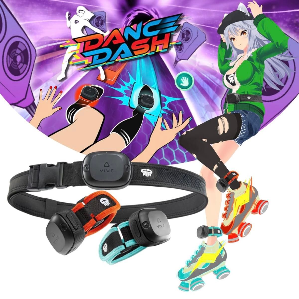 定番】ultimate トラッカー 固定 ストラップ +Dance Dashゲーム 定番】ultimate トラッカー 固定 ストラップ +Dance Dashゲーム