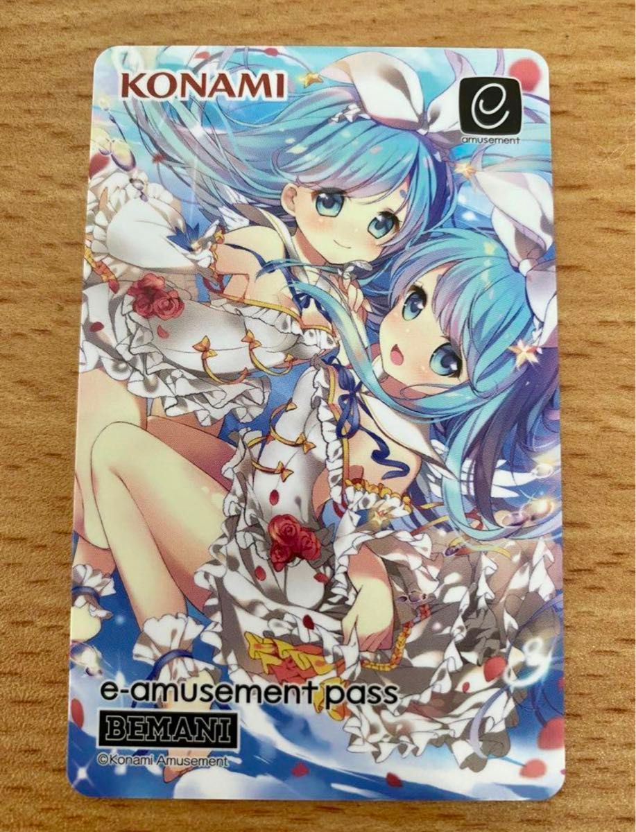 SOUND VOLTEX 限定 e-amusement pass サウンドボルテックス イーパス e-pass SDVX ニアノア