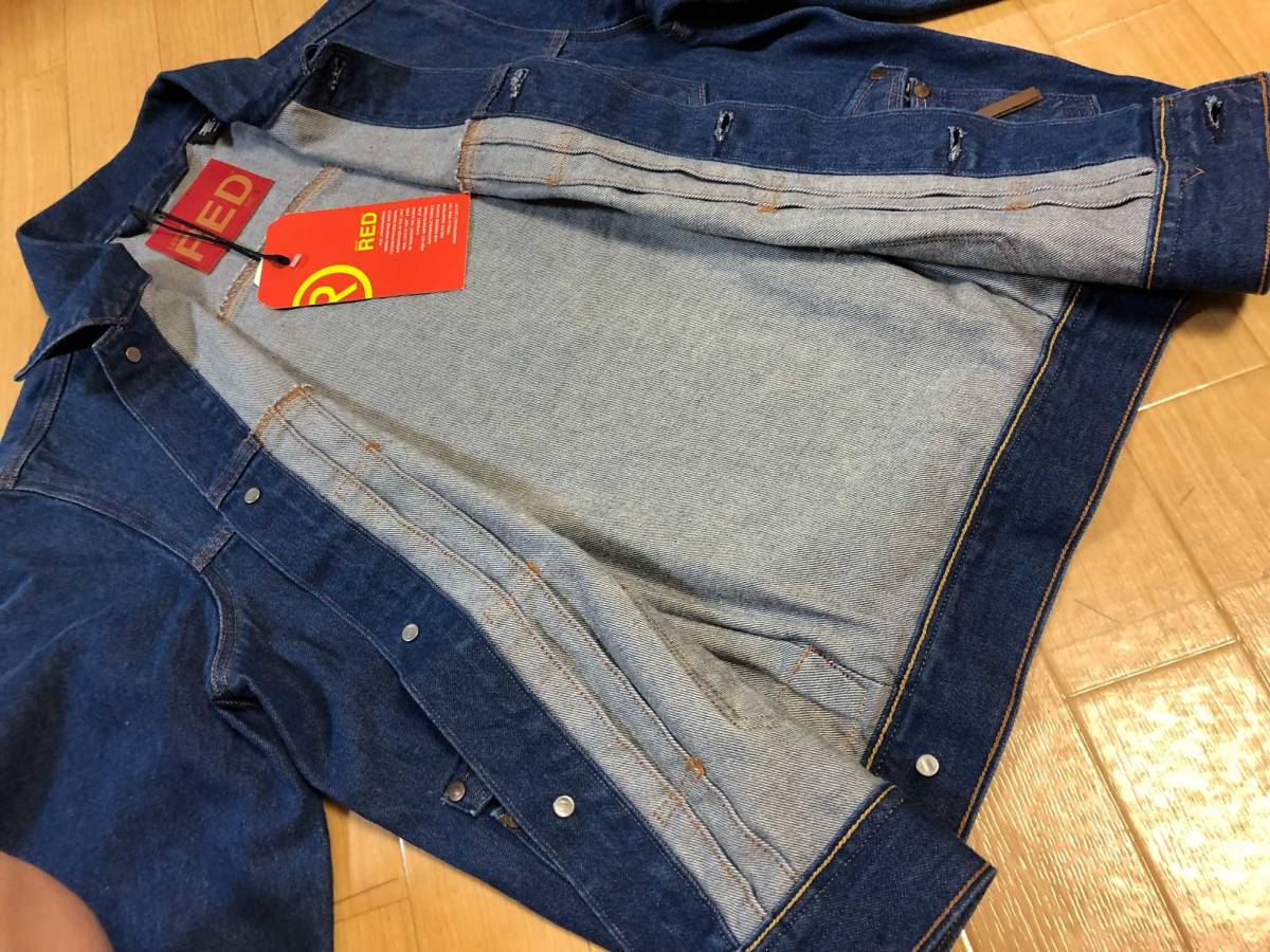 Levis(リーバイス) LEVI'S RED TYPE II TRUCKER JACKET デニムジャケット A2699-0000 ＵＳサイズＭ(日本サイズ約Ｌ)_画像4