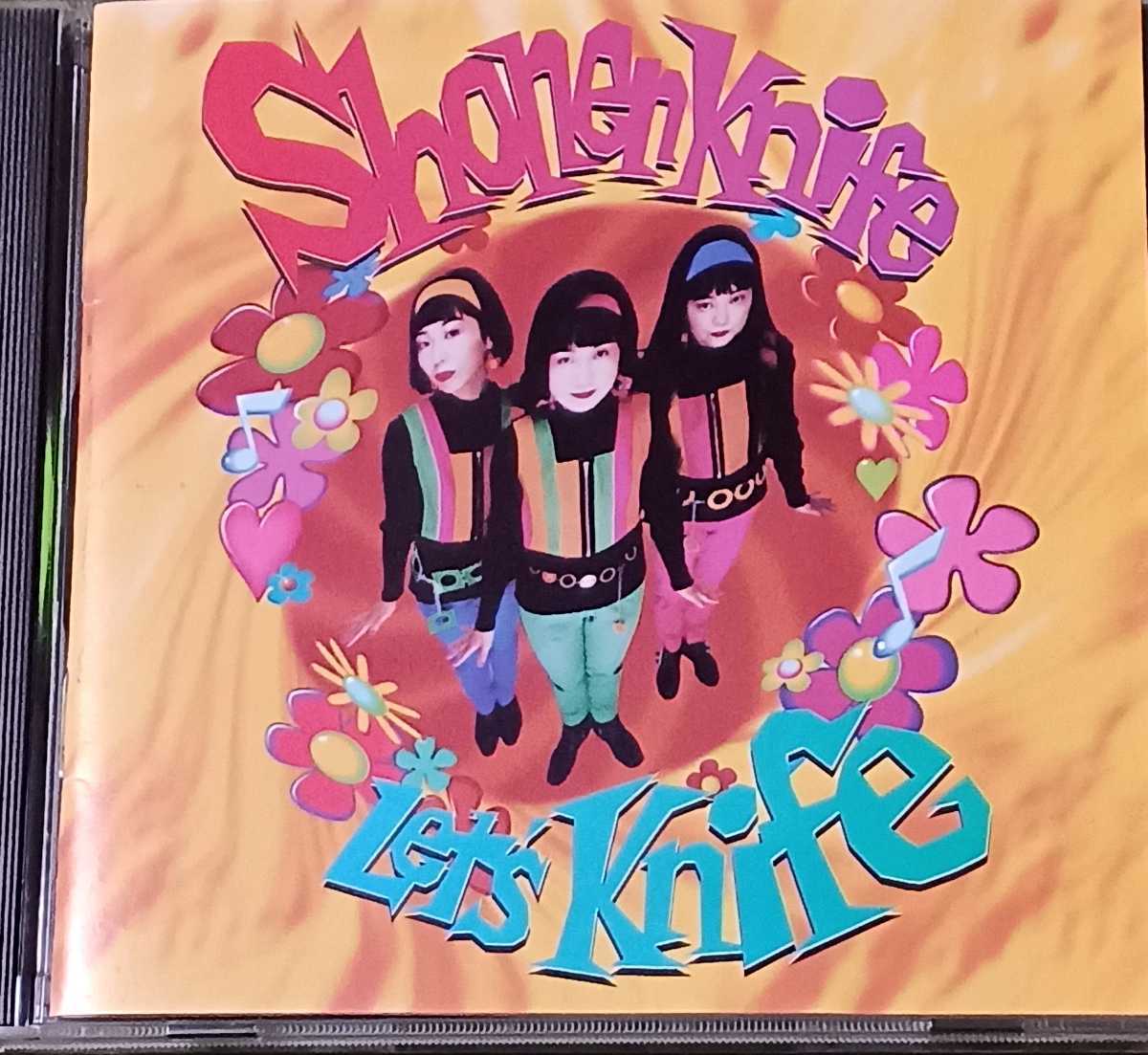  U.S. Virgin Org.CD★少年ナイフ / (Shonen Knife)★ 『 Let's Knife 』全17曲収録盤_画像1