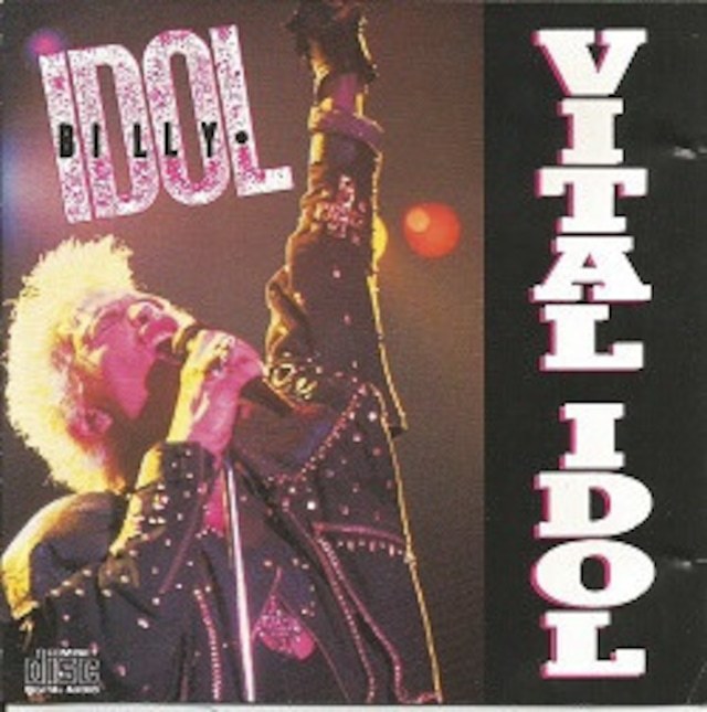 ＊中古CD BILLY IDOLビリー・アイドル/VITAL IDOL 1987年作品 GENERATION X ジェネレーション・エックス STING DAVID BOWIE_画像1