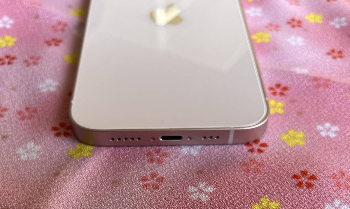 ◆処分品 ： iPhone 13 128GB Pink（ピンク）　実質未使用新品 SIMフリー 14好きにも Apple Care+付 / 送料無料_画像6
