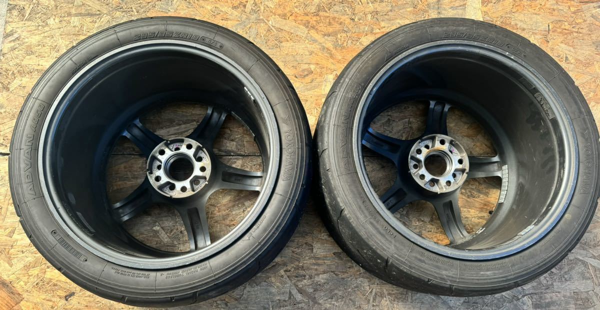 AME TRACER 18 -inch 10.5J +15 PCD114.3 5H 5 hole doli lack tracer GT-V GTV ENKEI GT-R R32 R33 R34 R35 CT9A JZX100 FD3S