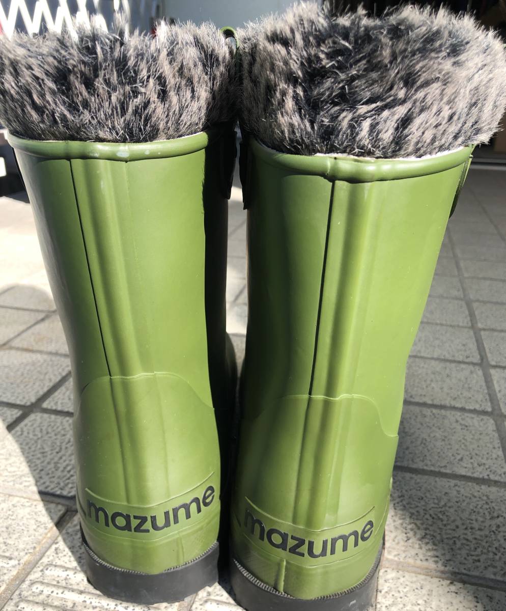 マヅメ、mazume のウィンターブーツ、XL (LL),グリーン、防寒ブーツ_画像7