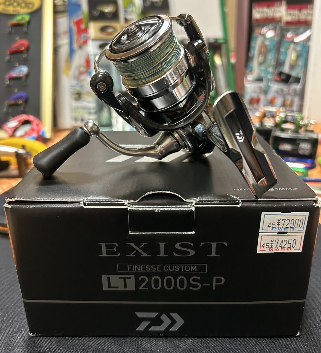 DAIWA ダイワ 18イグジストFC LT 2000S-P EXIST 希少番手 スピニング