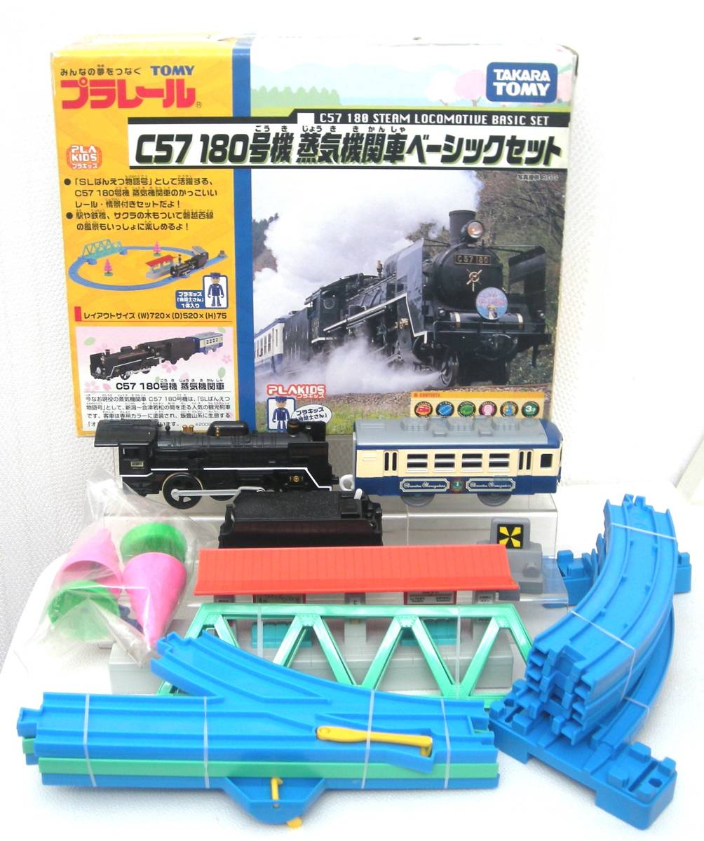 TOMY トミー プラレール C57 180号機 蒸気機関車 ばんえつ物語 TOMY トミー プラレール C57 180号機 蒸気機関車 ばんえつ物語