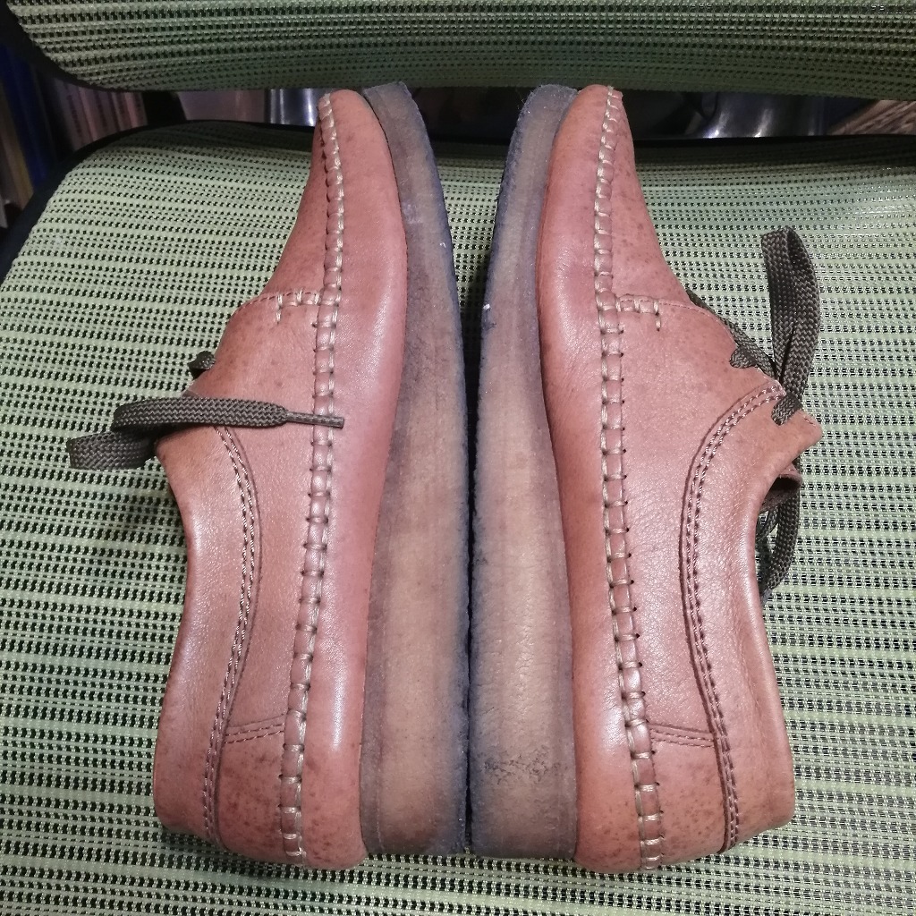 Clarks Wallabees ワラビー 25.5cm (UK7 / US7.5) 革靴 クレープソール クラークス　_画像5