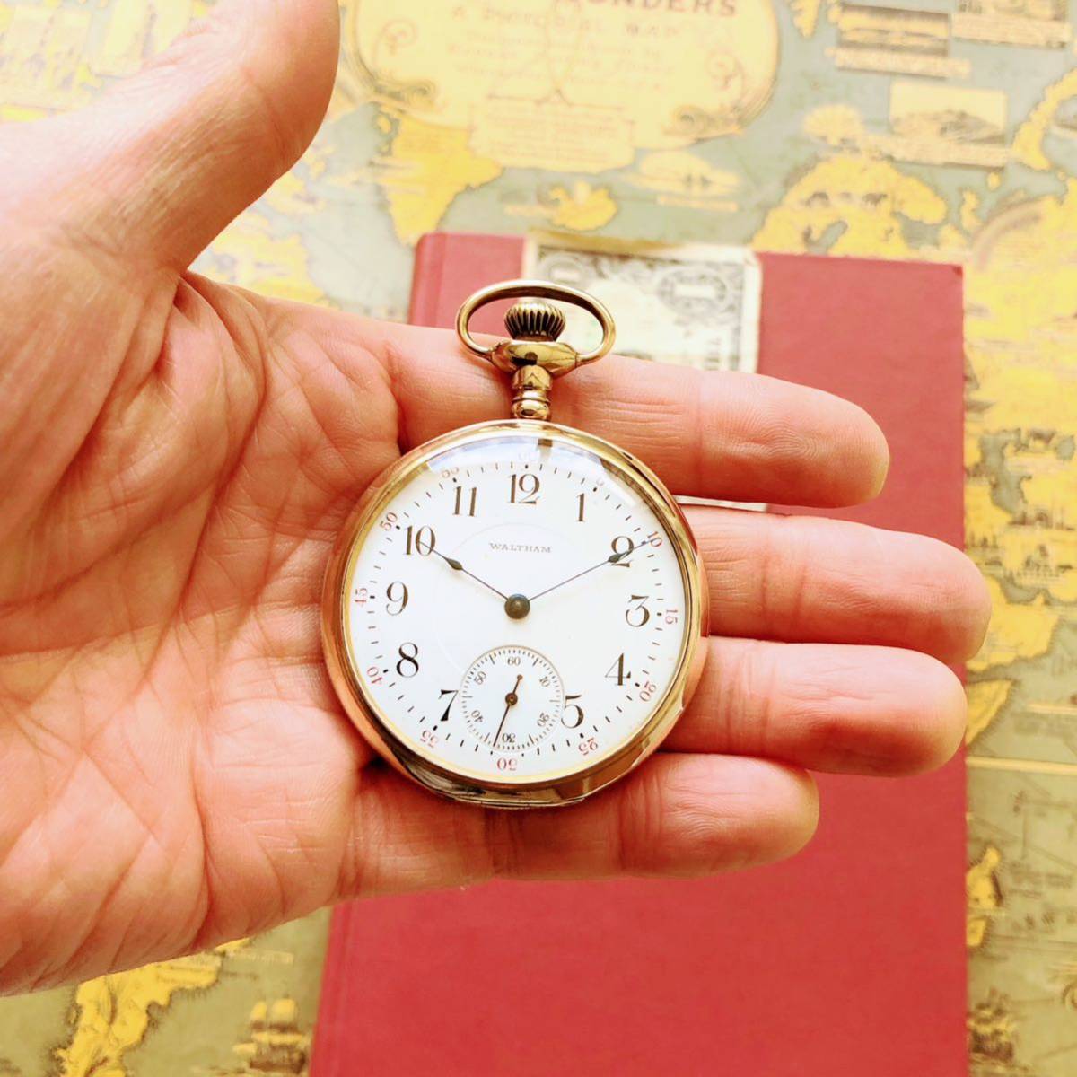 動作良好】エルジン ELGIN アンティーク 懐中時計 1933年 手巻き - 時計
