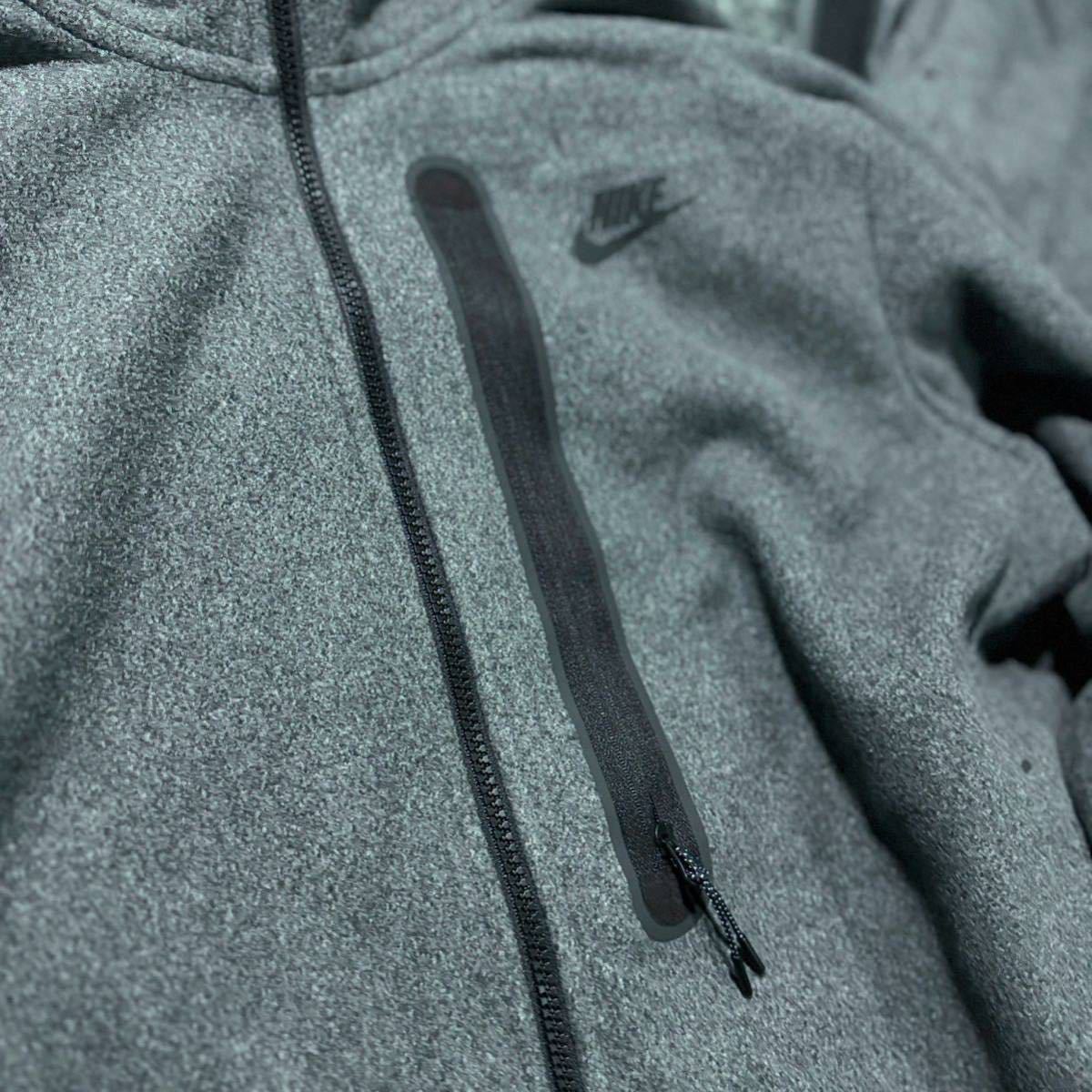 新品 ナイキ テックフリース 上下 セットアップ XLsize ダークグレー NIKE TECH FLEECE 定価3.4万 パーカー ジョガーパンツ スウェット