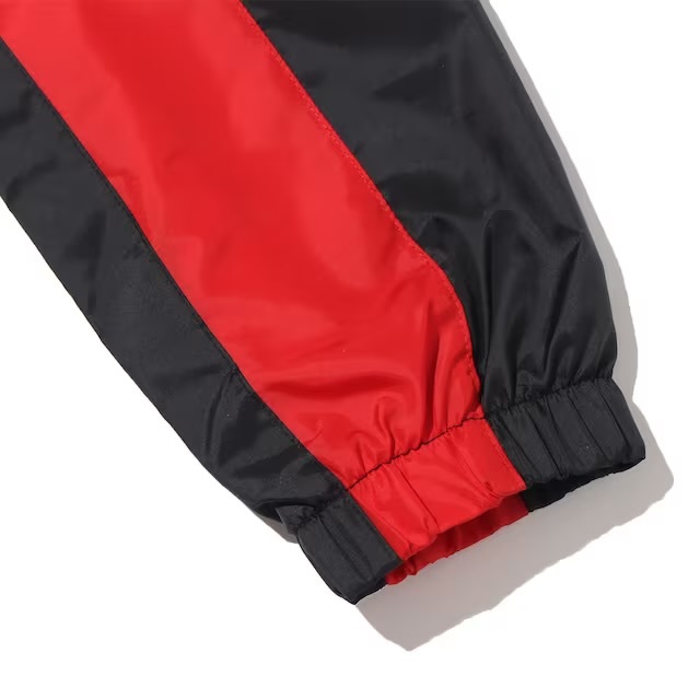 送料無料 新品 ナイキ ジョーダン ウーブン ジャケット 2XLsize NIKE JORDAN WOVEN JACKET ウィンドブレーカー ナイロン パーカー 赤 刺繍