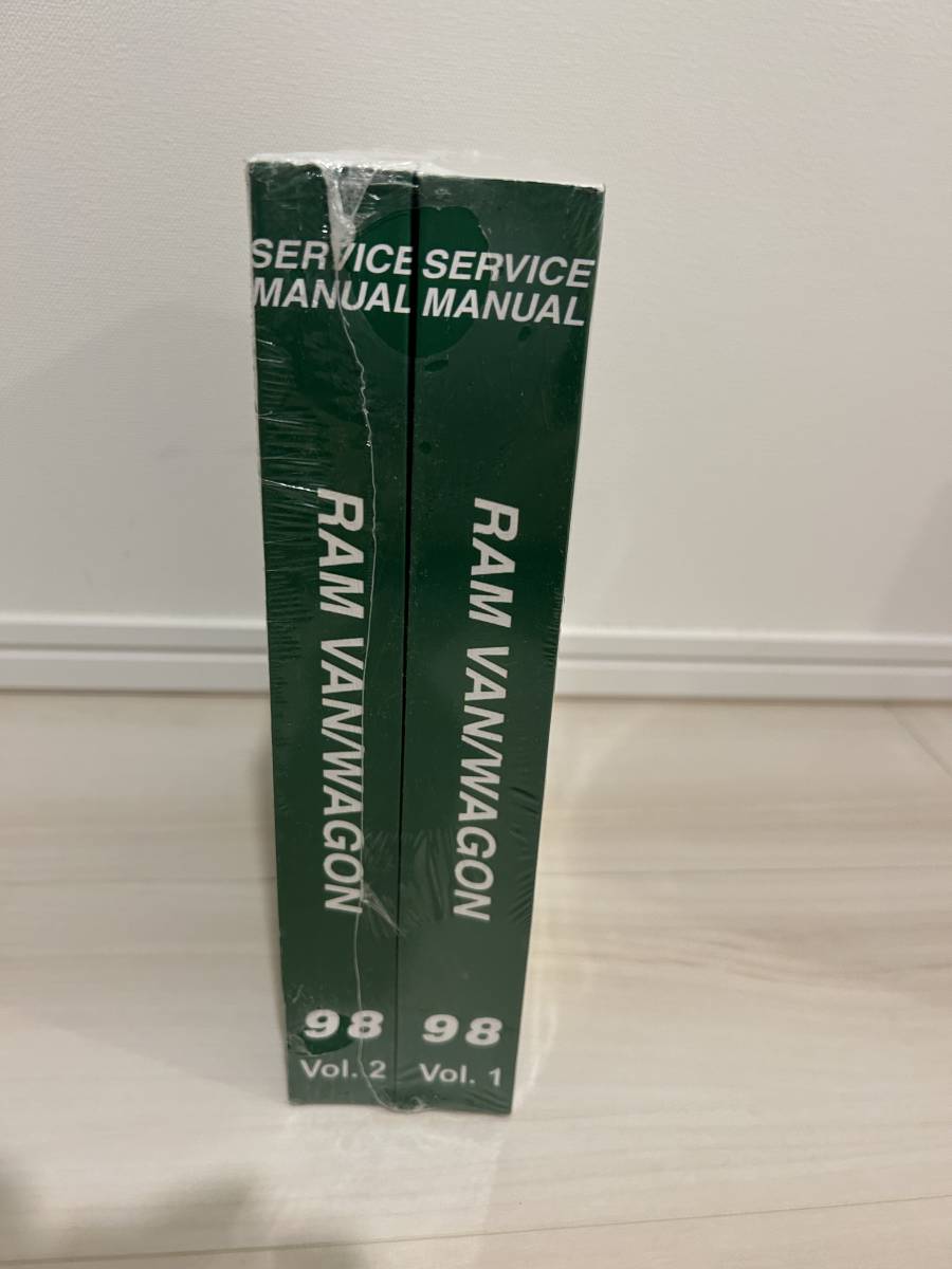  new goods!! Daimler Chrysler company manufactured (Made in USA) / 1998 year Dodge Ram van shop repair manual 