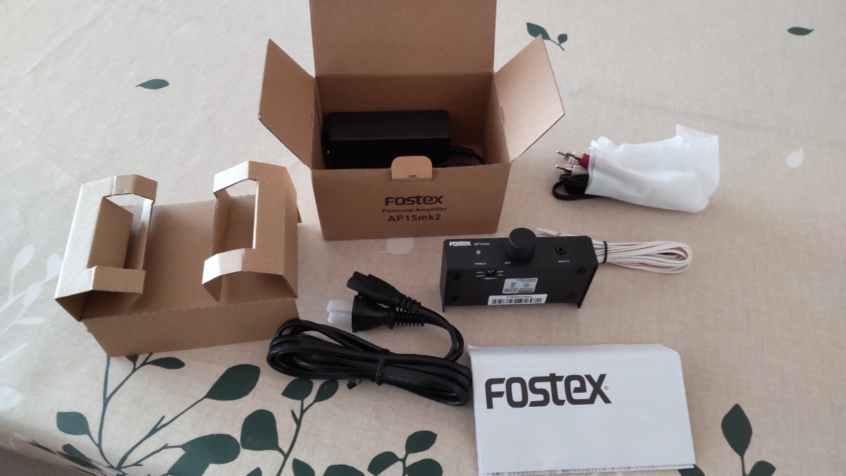 プリメインアンプ FOSTEX AP15mk2_画像1