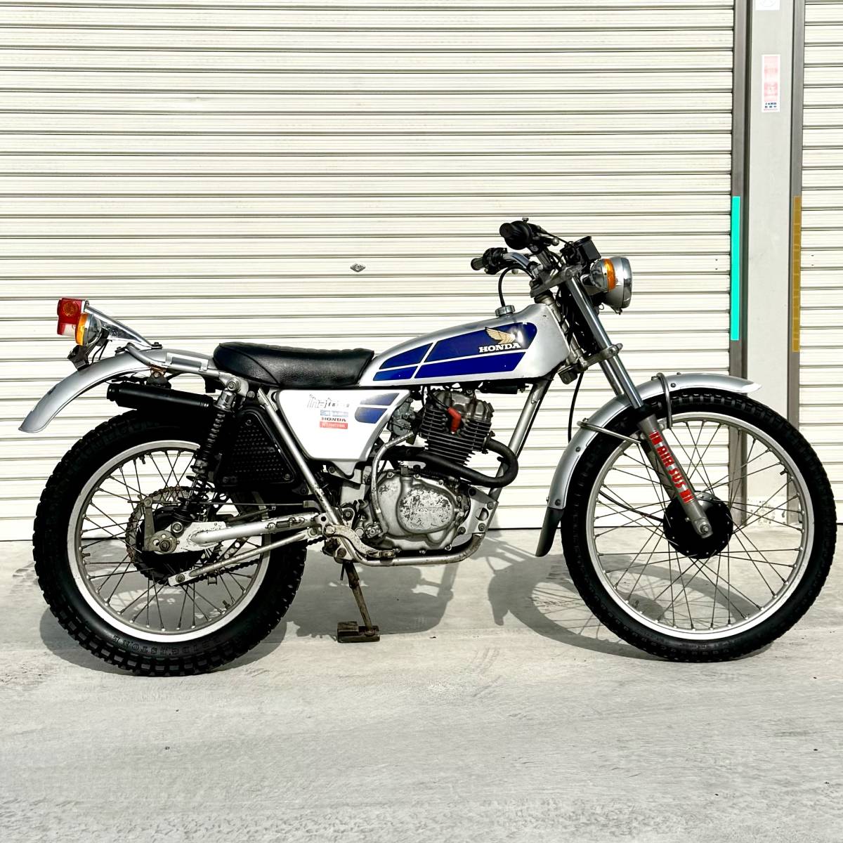 TL125 イーハトーブ バイアルス 書類付き 現状 ベース 希少 検】XR DT TDR XL TL YZ FTR KDX KLX WR CT SL RH MT エルシノア JD03 _画像2