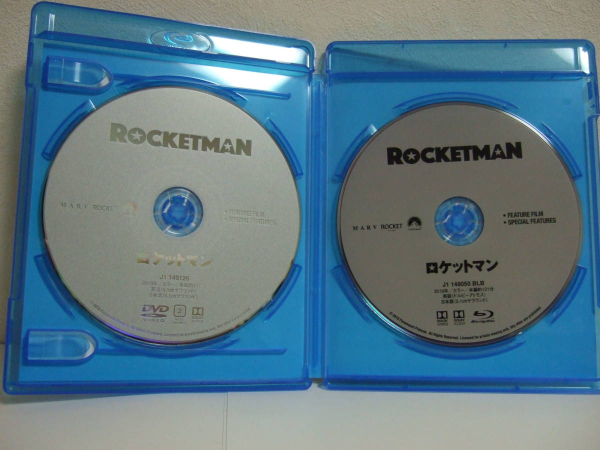 ★ロケットマン　Blu-ray+ＤＶＤセット　 タロン・エガートン主演 　 エルトン・ジョンの真実 　 約８０分に及ぶ特典映像あり　セル版　_画像3