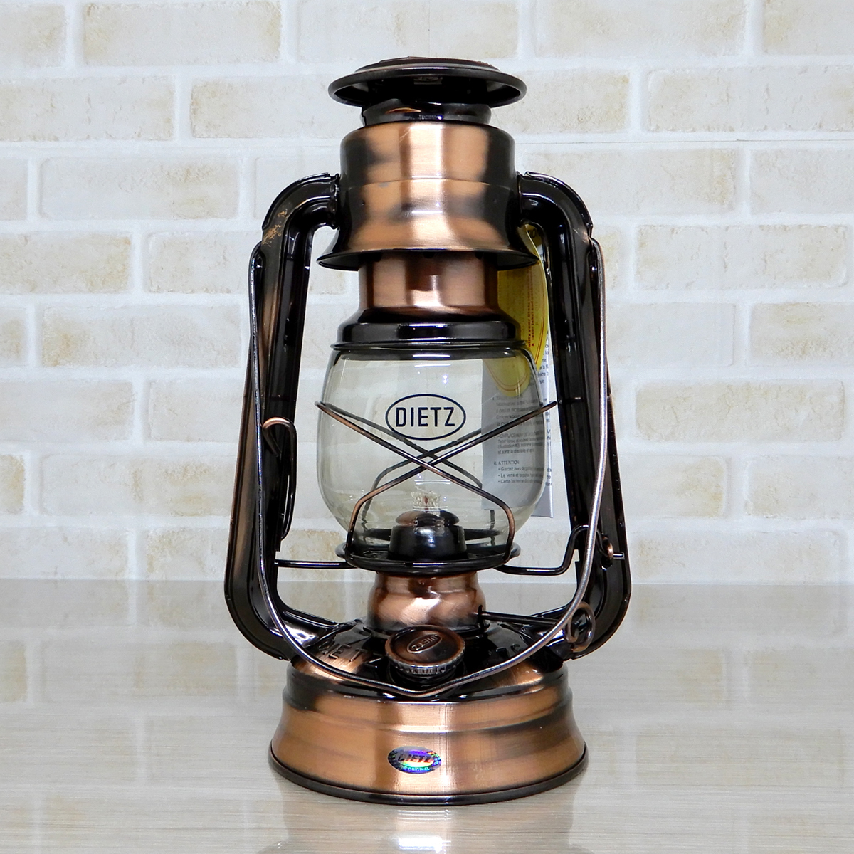 大セール【送料無料】新品 Dietz #76 Original Oil Lantern - Bronze 【替芯2本付】 ◇デイツ No.76 ブロンズ 青銅 ハリケーンランタン 銅