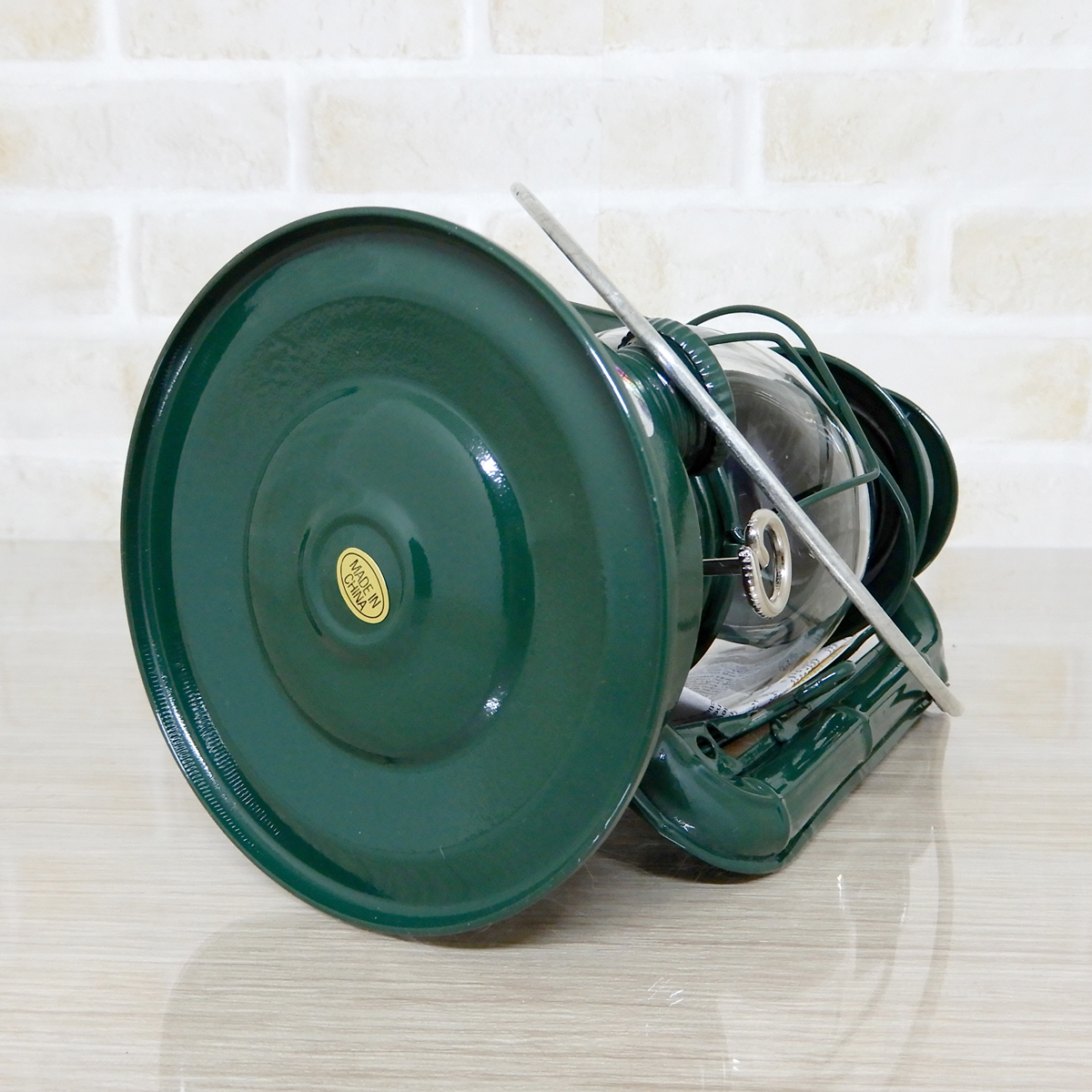 替芯2本付【送料無料】新品 Dietz #50 Comet Oil Lantern - Green 【廃盤】 ◇デイツ コメット グリーン ハリケーンランタン 緑 新品未使用