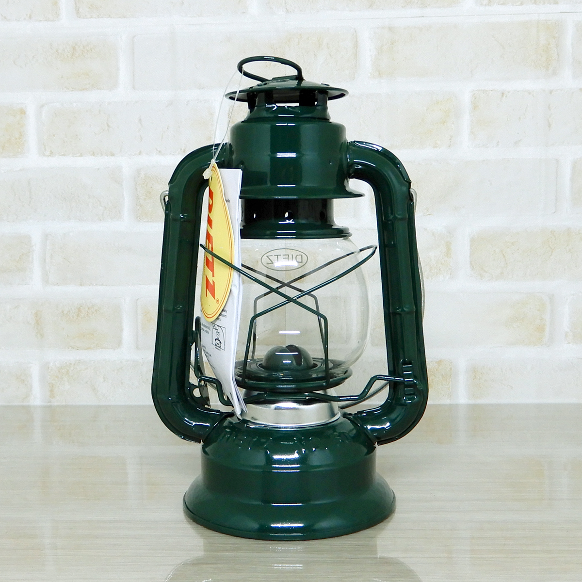 替芯2本付【送料無料】新品 Dietz #50 Comet Oil Lantern - Green 【廃盤】 ◇デイツ コメット グリーン ハリケーンランタン 緑 新品未使用