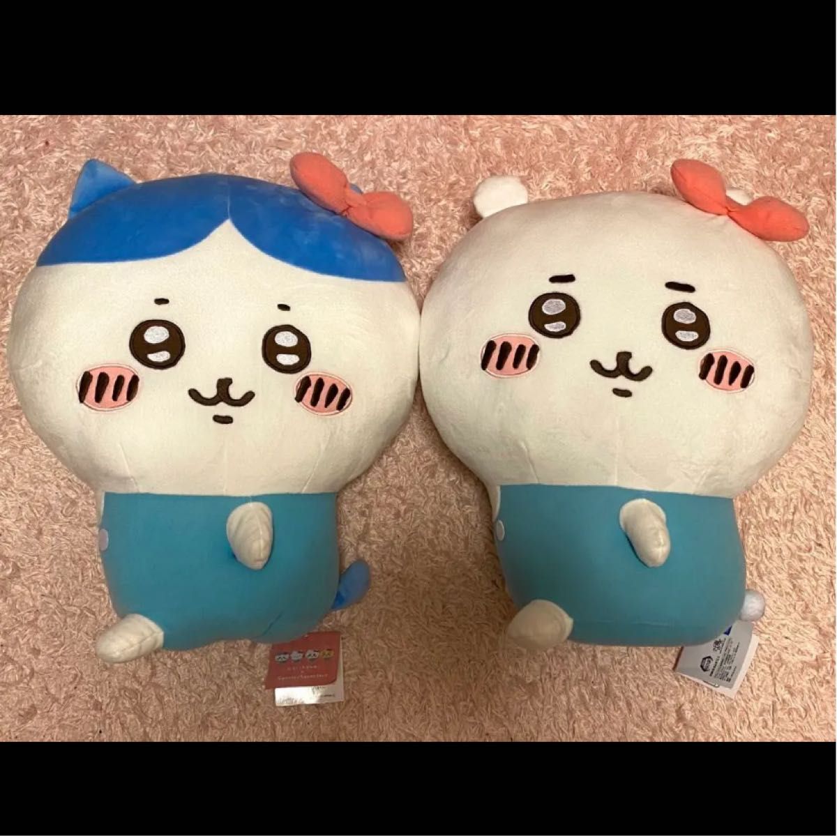 ちいかわ×サンリオ ぬいぐるみ ビッグサイズ ハチワレハロー ちいかわ×サンリオ ぬいぐるみ ビッグサイズ ハチワレハロー