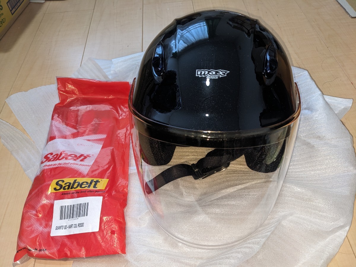 Sabeltレーシンググローブ　10/M新品　ヘルメット未使用セット