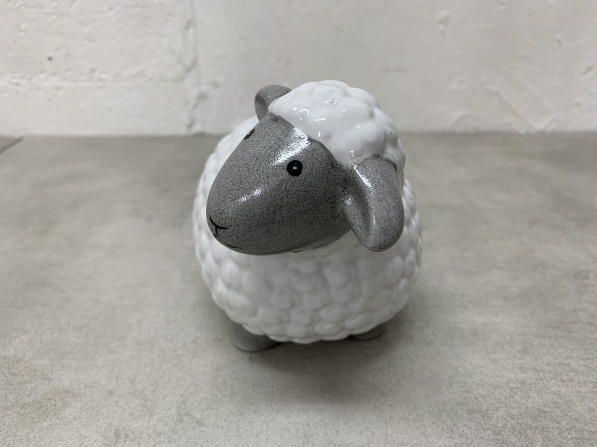 R181 ROYAL ARDEN Royal Arden ... savings box interior decoration ornament ceramic . not yet sheep animal animal money 