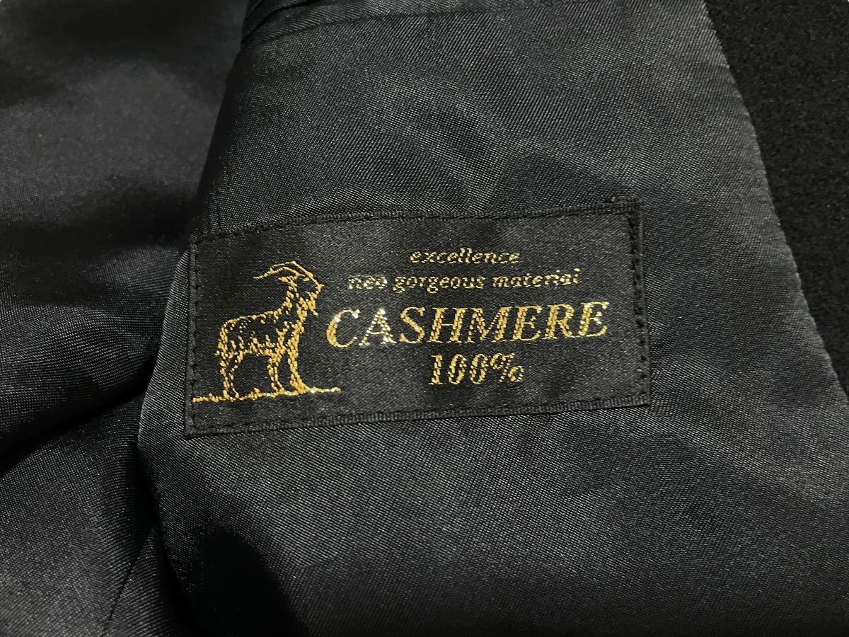 【極上の手触り】極美品 カシミヤ CASHMERE カシミヤ100% ジャケット テーラードジャケット 大きいサイズ メンズ スーツ ビジネス XL 春_画像5