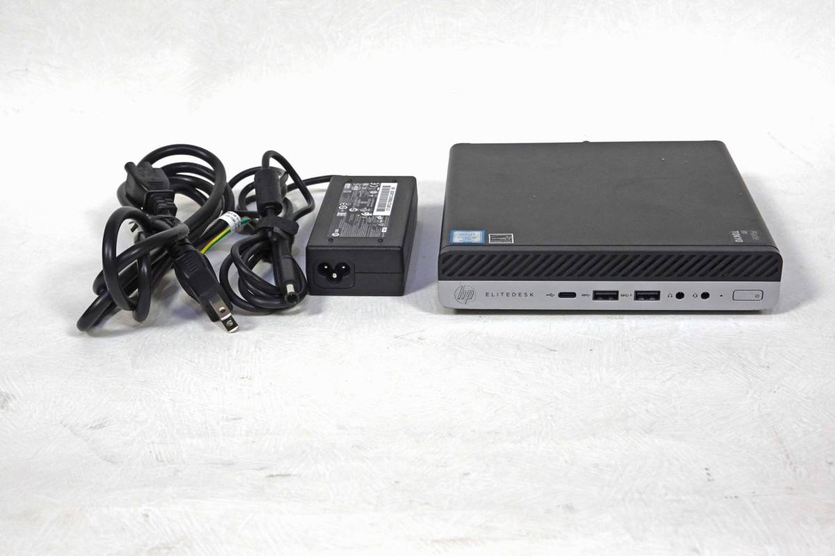 HP EliteDesk 800 G4 DM 35W(Japan) / Core i5-8500T 6c/6th 2.10GHz