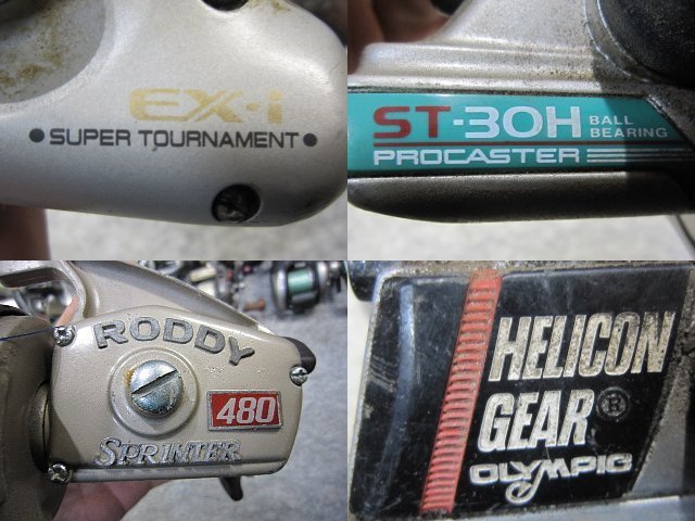 ◆リール　まとめて／オールドスピニングリール ヴィンテージ EX-i 9000H PENN 310 GTi RODDY OKUMA SHIMANO DAIWA TAIYO 中古 現状 ⑨◆ _画像7