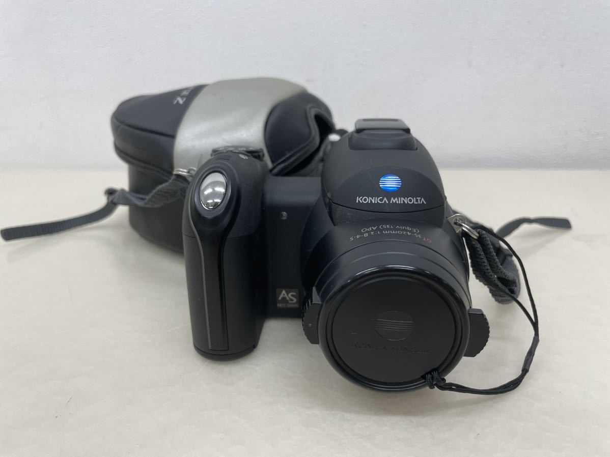 【動作品】KONICA MINOLTA コニカミノルタ DiMAGE Z3 4.0 MEGA PIXELS デジタルカメラ GT 35-420mm 1:2.8-4.5 レンズ ケース付き_画像1