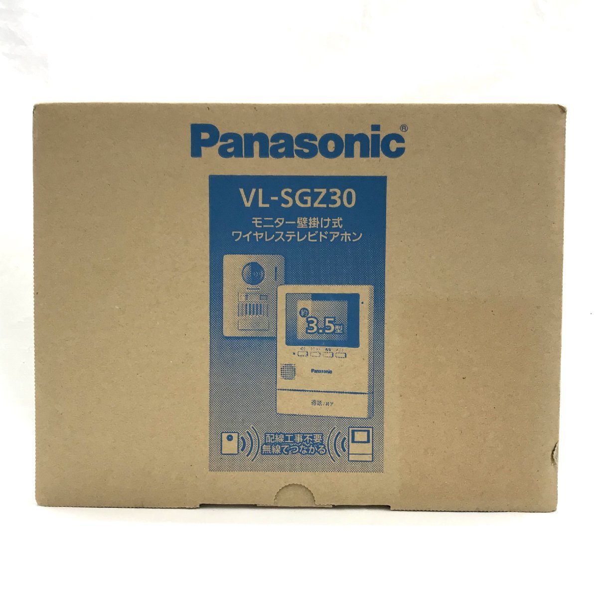 未使用品》Panasonic パナソニック ワイヤレステレビドアホン VL-SGZ30_画像1