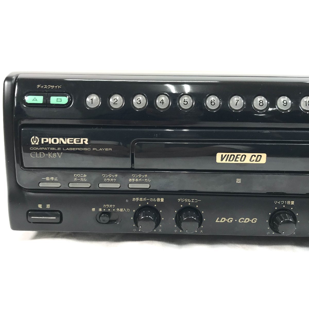 《中古品》PIONEER パイオニア LDプレーヤー CLD-K8Vの画像4